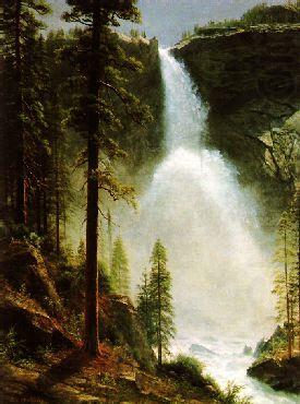 Albert Bierstadt Nevada Falls china oil painting image